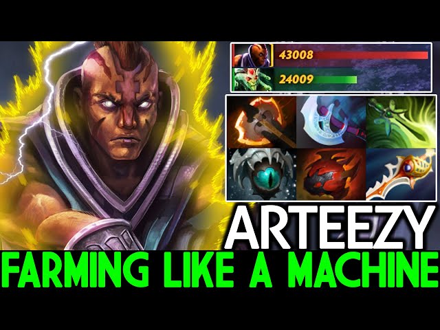 ARTEEZY [Anti Mage] Top Pro Carry Farming Like a Machine Dota 2