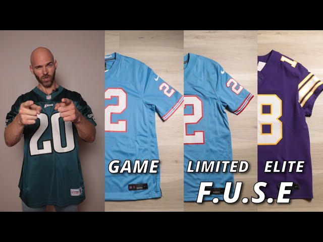 Nike FUSE Jersey Buyer Guide - Game VS Limited VS Elite