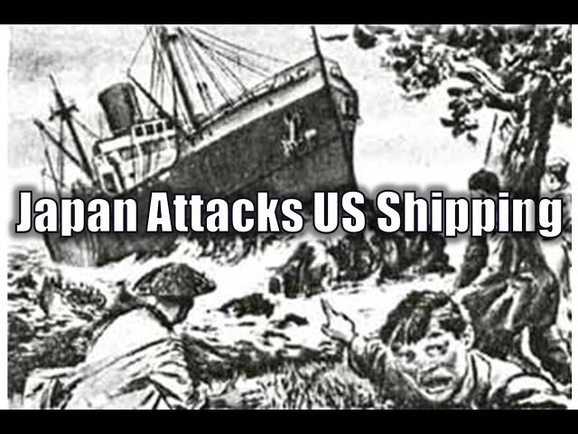 Japan Attacks US Shipping | Cynthia Olsen | President Harrison | Pensacola & Matson Convoys