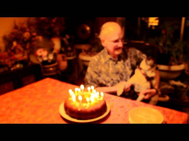 Mischief the Pug Sings Happy Birthday to Grandpa!