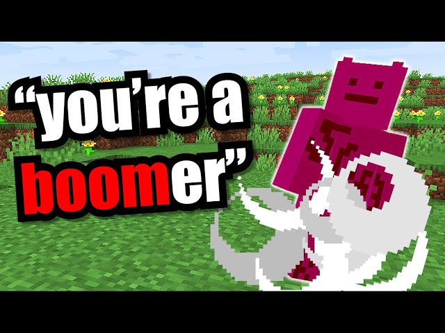 Minecraft, but if I say "boom" I explode...