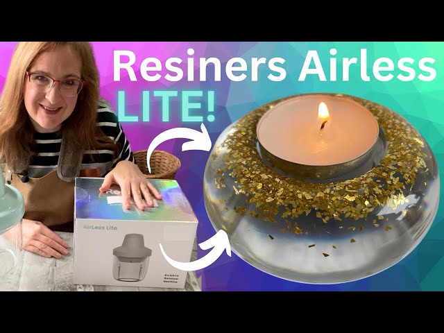 Reviewing & Trying the Resiners Airless LITE - Resin Bubble Removal Machine ​⁠​⁠