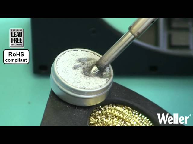Weller How to use a Soldering Tip Activator - Application Video