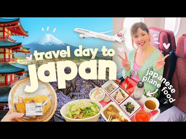EPIC JAPAN TRAVEL DAY 🇯🇵 We Flew 15 HOURS with Japan Airlines to Tokyo | Arriving in Shinjuku