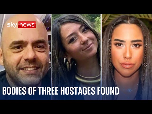 BREAKING: Bodies of three hostages kidnapped at Nova music festival found in Gaza