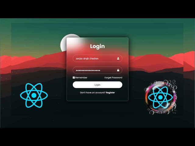 Create a login page using react js | login page in react js and tailwind |