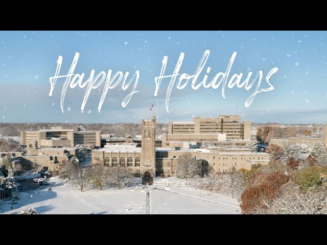 Happy Holidays from Western University