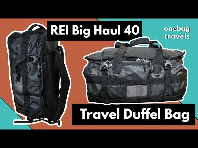 REI Big Haul 40 Duffel Travel Bag Review