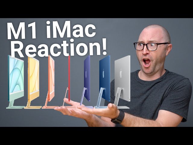 First impressions of the new 24" M1 iMacs announced at the Apple Spring Loaded Event!