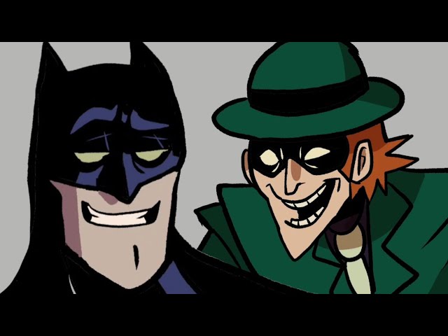 Batman gets Riddled but it's Animated