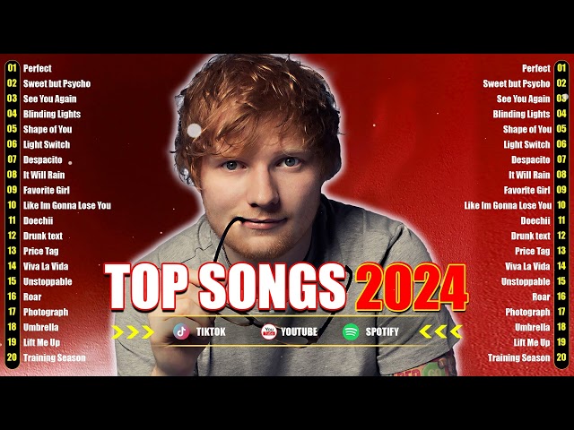 Billboard Hot 2024 ⚡️ Adele, The Weeknd, Justin Bieber, Sam Smith, Maroon 5 🔥 Pop Music