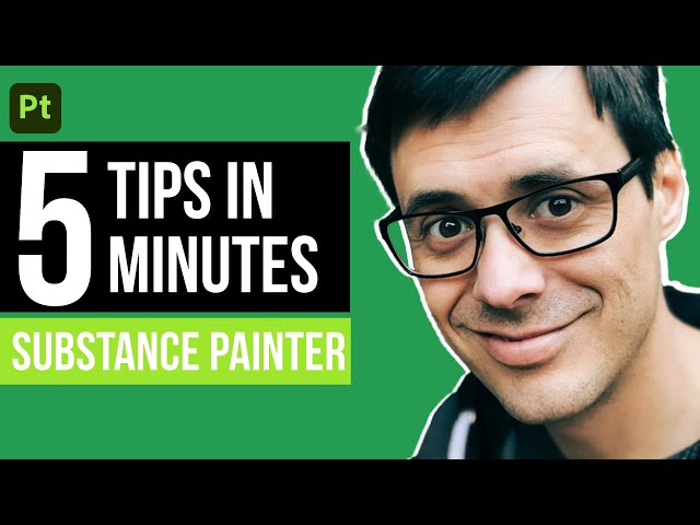 5 Tips in 5 minutes to improve your workfow in Substance Painter