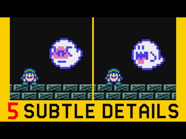 5 Subtle Details You Might Not Know - Super Mario Maker 2