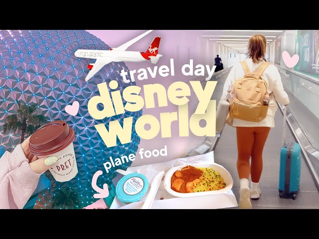 DISNEY WORLD VLOGS 🏰 Travel day to Walt Disney world with Virgin Atlantic