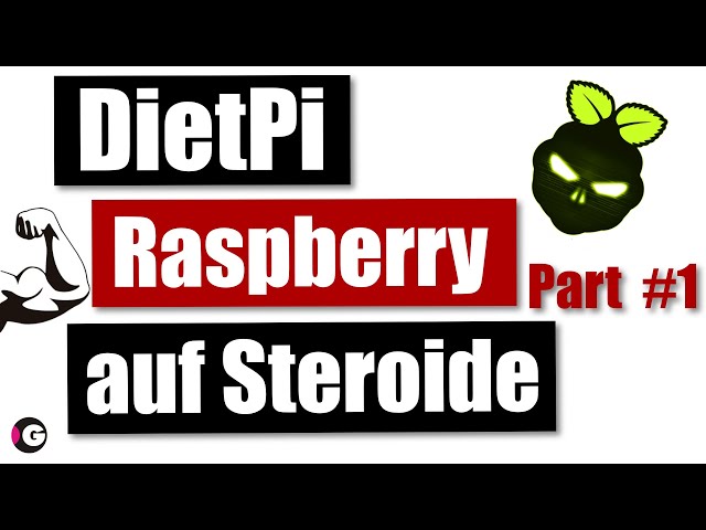 Raspberry Pi 4 & DietPi - die schnelle Alternative - Grundinstallation einfach erklärt