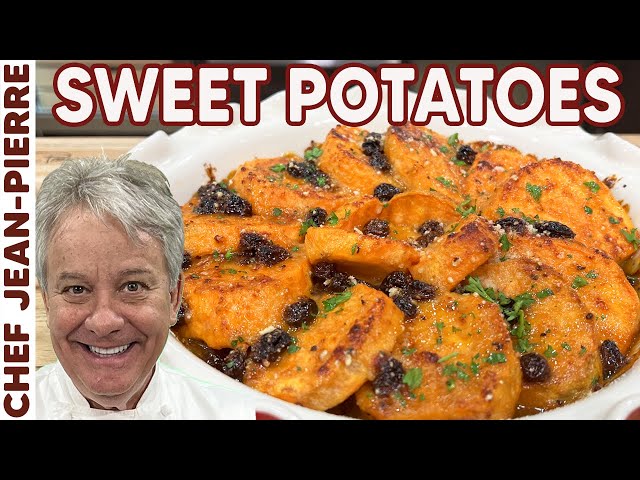 The Easiest Sweet Potato Side Dish EVER! Thanksgiving Recipe | Chef Jean-Pierre