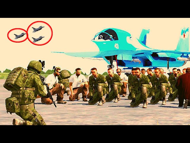 BIG WIN FOR UKRAINE! air force Ukraine captures Russian Air Base Pilots and Generals - Arma 3