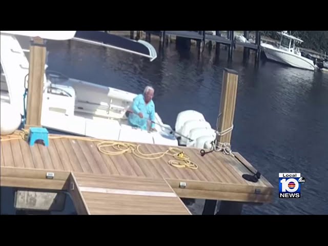 Surveillance video shows boater after fatal collision that killed teen girl