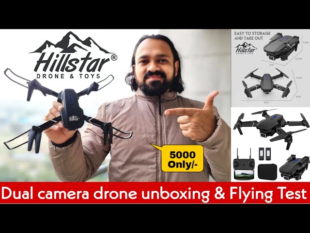Dual camera drone unboxing | best drone under 5000 | Camera drone Review | best drone with camera