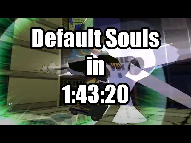 [FormerWR][Default Souls][1:43.20] JSRF: Jet Set Radio Future Default Souls Speedrun
