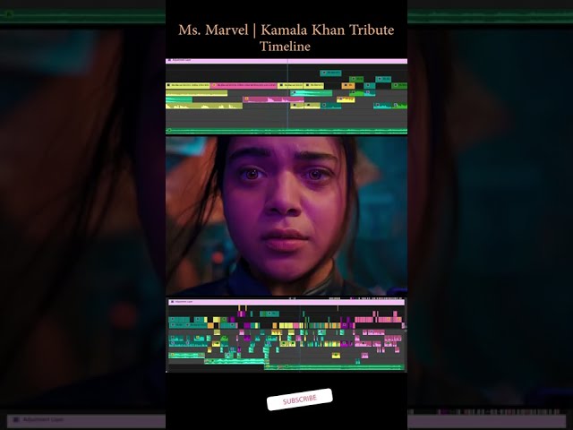 Ms. Marvel | Kamala Khan Tribute Timeline #Shorts