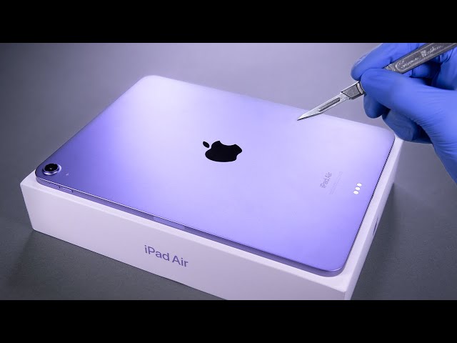 iPad Air M1 2022 Unboxing and Camera Test! - ASMR