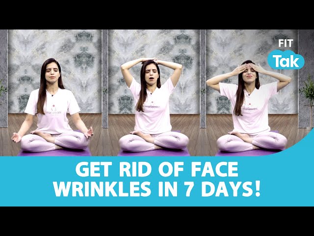 GET RID OF FACE WRINKLES IN 7 DAYS! | Face Yoga | Fit Tak