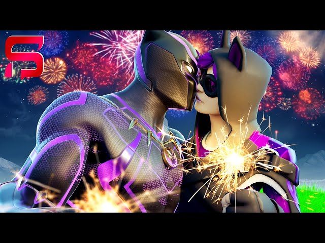 BLACK PANTHER'S NEW YEARS KISS.... ( Fortnite  )