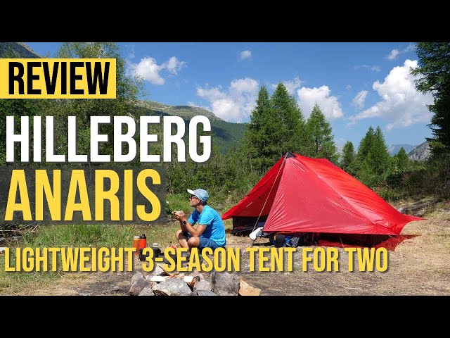 HILLEBERG ANARIS LIGHTWEIGHT TENT REVIEW | 2-P | 3-SEASONS | NO POLES?