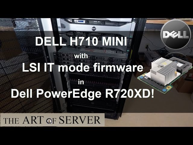H710 mini with IT mode firmware