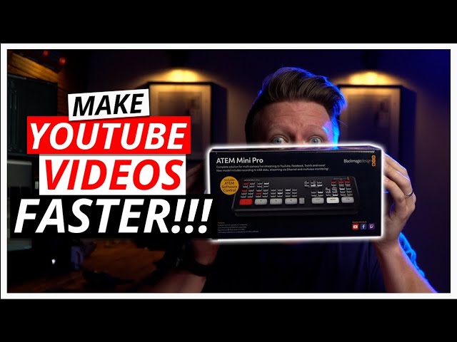 This Changes Everything! Using The Atem Mini Pro To Make Youtube Videos