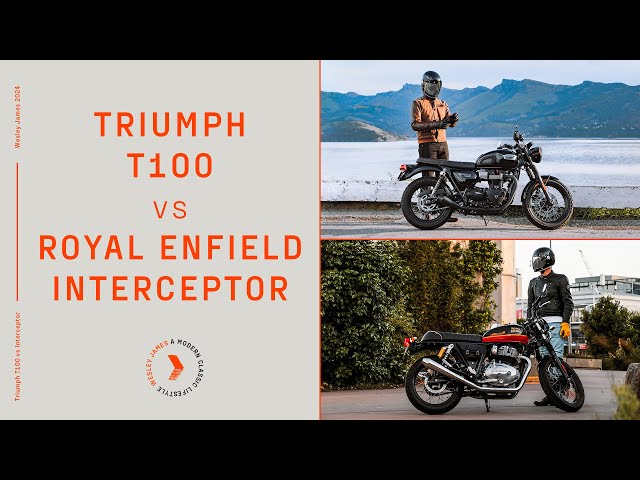 Honest Owners Review - Triumph T100 vs Royal Enfield Interceptor
