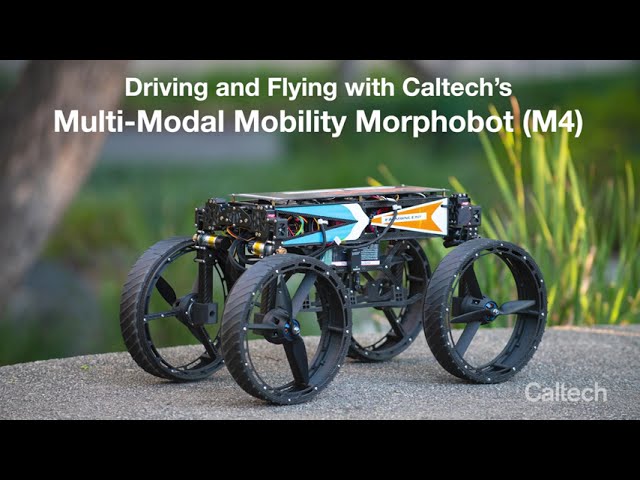 M4 Drives and Flies Around Caltech's Campus