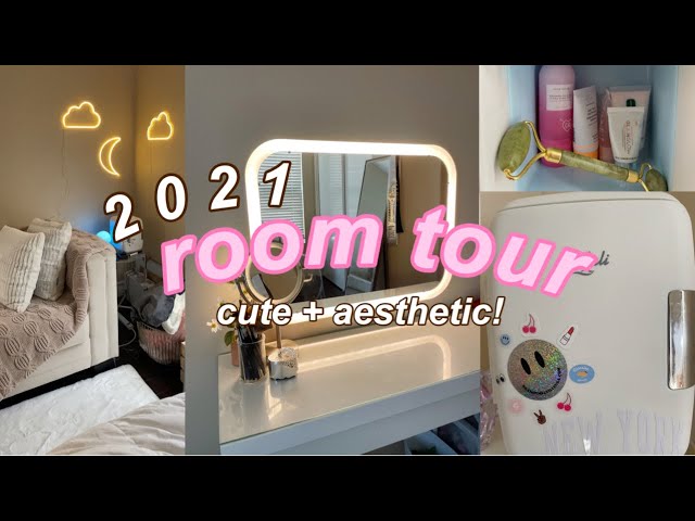 ROOM TOUR 2021! *cute & aesthetic*
