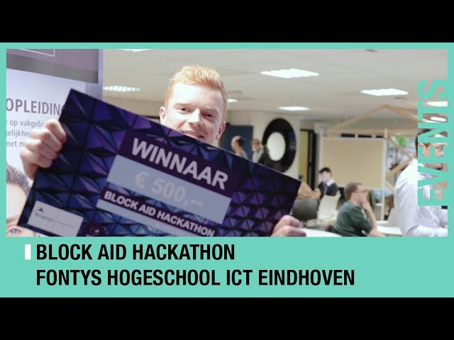 Block Aid Hackathon - Fontys Hogeschool ICT - 20-12-2018