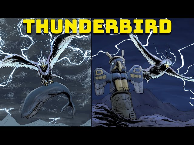Der Donnervogel - Thunderbird – Der Mächtige Vogel der Alaskischen Folklore