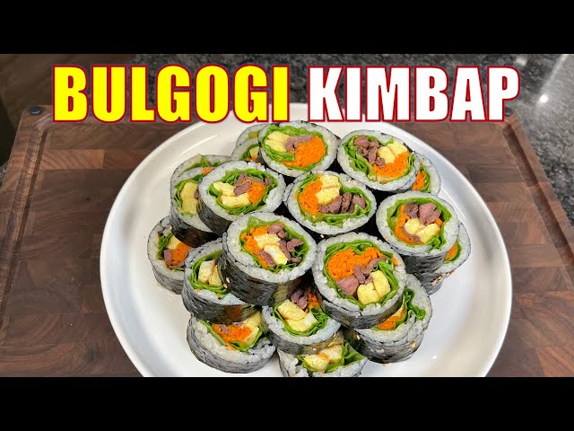 Try This Delicious And Healthy Bulgogi Kimbap Recipe At Home!