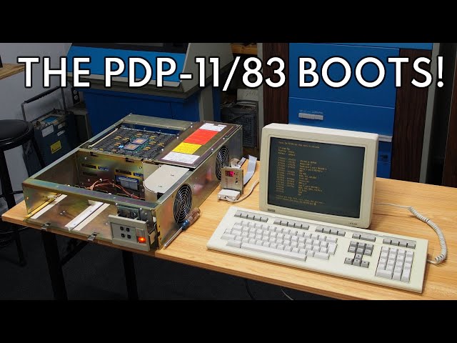 The PDP-11/83 Boots!