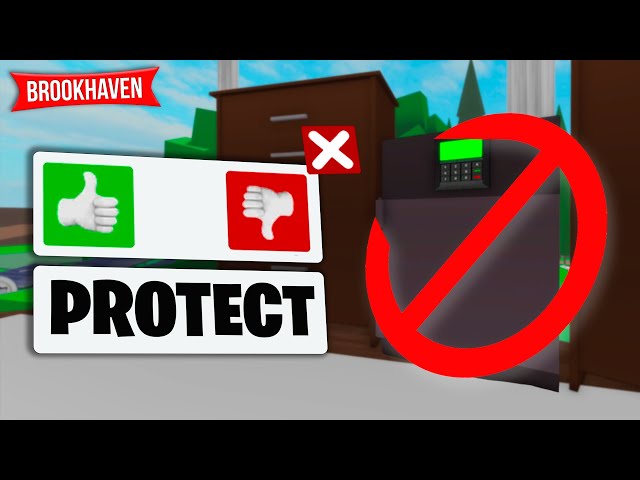 How to PROTECT YOUR SAFE in Brookhaven RP