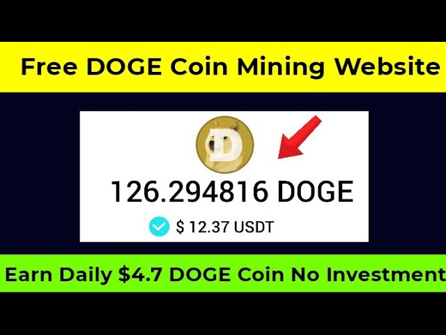 Free Dogecoin Cloud Mining Site 2024 || Free Dogecoin Earning Website || New Crypto Mining Website