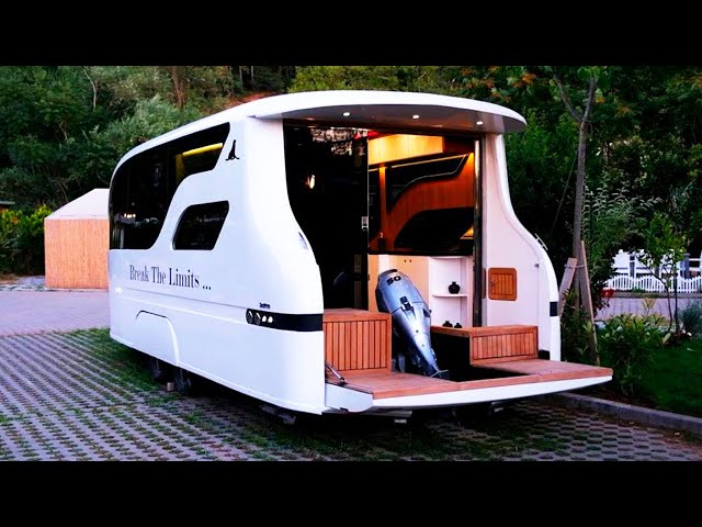 Amphibious SealVans Caravan Made For Land and Sea