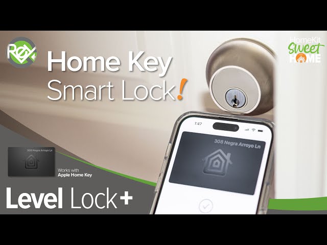 Level Lock+ Plus, HomeKit compatible smart lock with Home Key