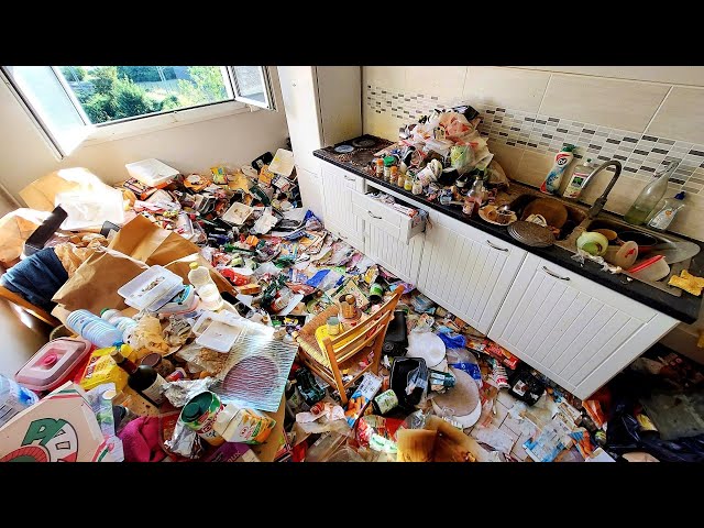 😱The house is so messy that anyone unaware might think it's been burglarized.🥴 Best House Cleaning💪