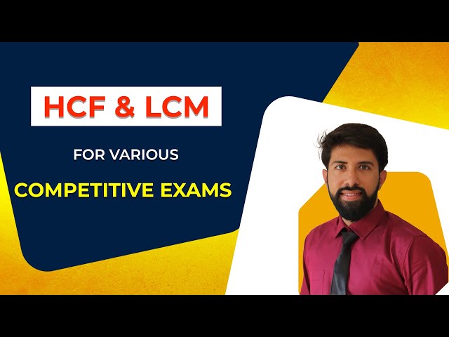 HCF & LCM | Tricks for Competitive Exams