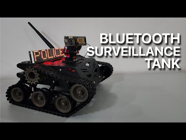 Arduino Surveillance Tank | Tutorial