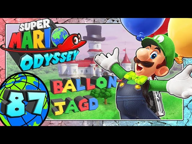 SUPER MARIO ODYSSEY Part 87: Luigis Ballon-Jagd Tutorial Pilz-Königreich & das Musiker-Outfit