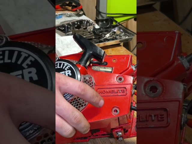 Recoil cover removal! Small engine repair #shorts #tools #engine