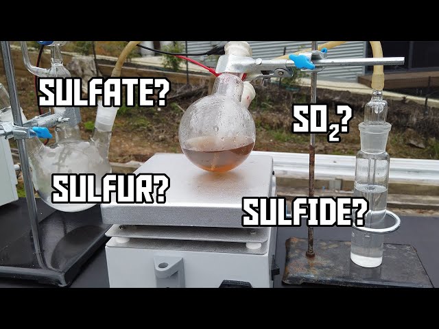Sulfuric Acid From Sulfur Dioxide?
