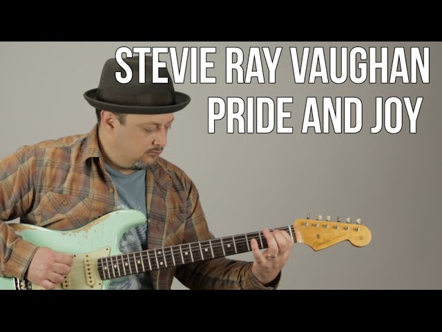 Stevie Ray Vaughan - Pride and Joy - Blues Guitar Lesson - Texas Blues Fender Strat
