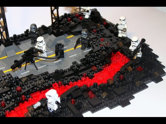 LEGO Star Wars Battlefront Sullust Moc-"The Rush"